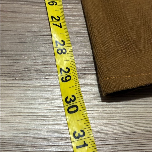 Rag & Bone Button fly Canvas Pant Dark Tan Men’s 32 Straight leg M1504M150 - Picture 7 of 11